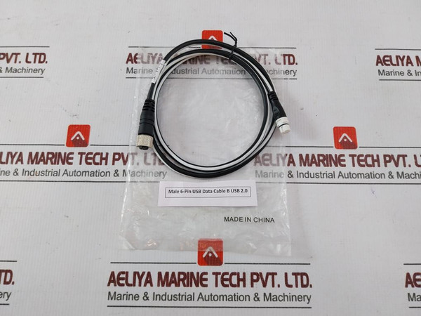 Male 6-pin Usb Data Cable B Usb 2.0 1-meter