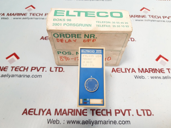 Elteco ftl125 u24 time relay