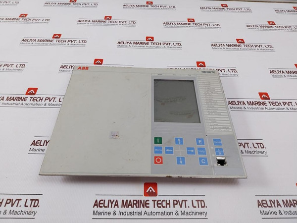 Abb Rec670 Bay Control Hmi 1Mrk000008-nbr02 (Front Panel Only) (Not Working)