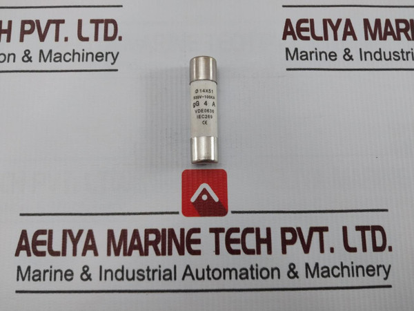 Lot Of 4X 500V-100Ka Gg 4 A Fuse Link Iec269