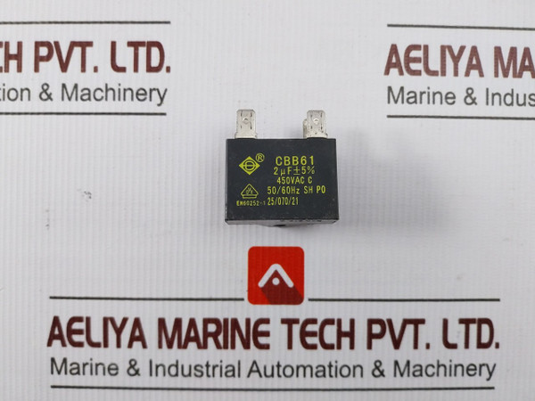 Delonghi Cbb61 Capacitor 450Vac C 50/60Hz Sh P0