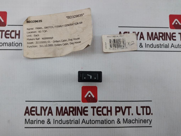 Lot Of 2X Arcolectric C1522At Panel Switch FEarly Generation Ax 16(4)A 250Vac