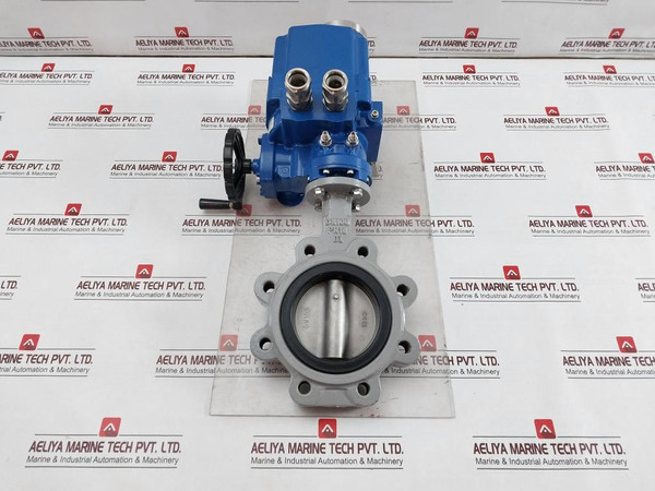 Hkc Hq-0083500100 Electric Part Turn Actuator Flanged WButterfly Valve