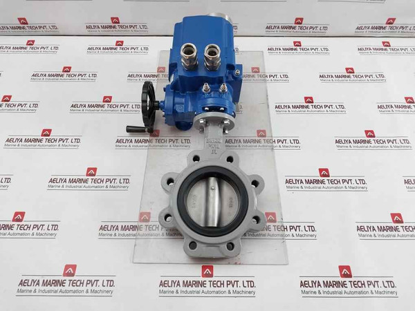 Hkc Hq-0083500100 Electric Part Turn Actuator Flanged W/butterfly Valve