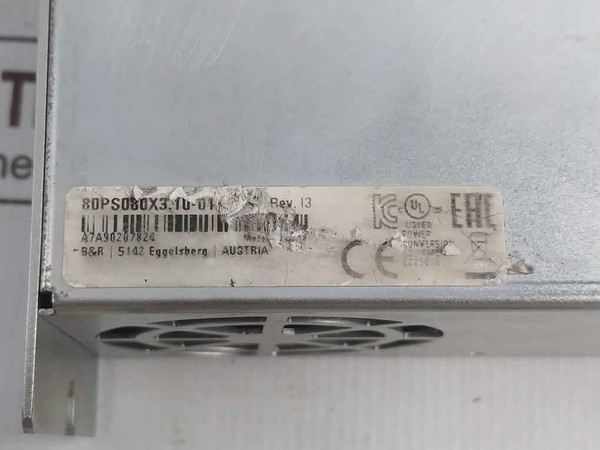B&r 80ps080x3.10-01 Power Supply Module Rev I3 A7a90207824