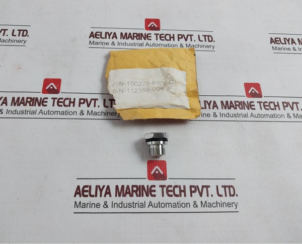 Oceaneering 100275 Threaded Male Plug Rev D
