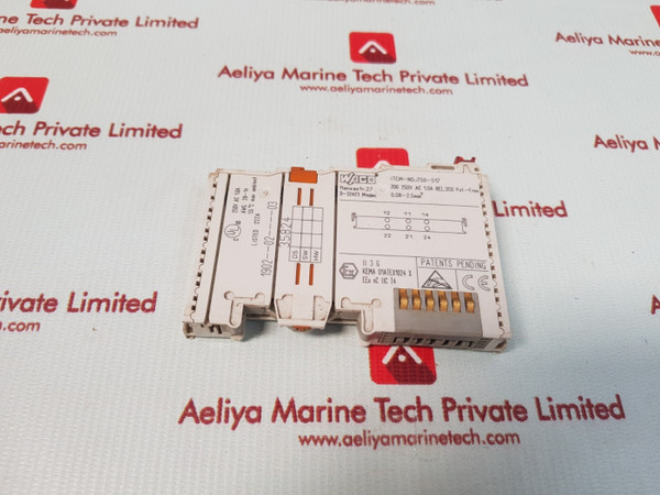 Wago 750-517 2 Channel Relay Output Module