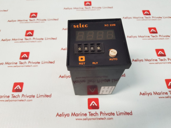 Selec Xc 22B 4 Digit Preset Counter Xc22B-ar-bb