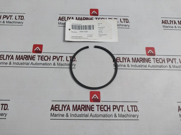 Sabroe 3125-018 Piston Ring FR22 Cooler Unit D2011230