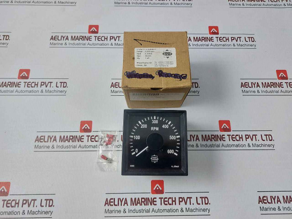 Rhein Tacho F3-26096/77 Meter 0-600 Rpm 24vd