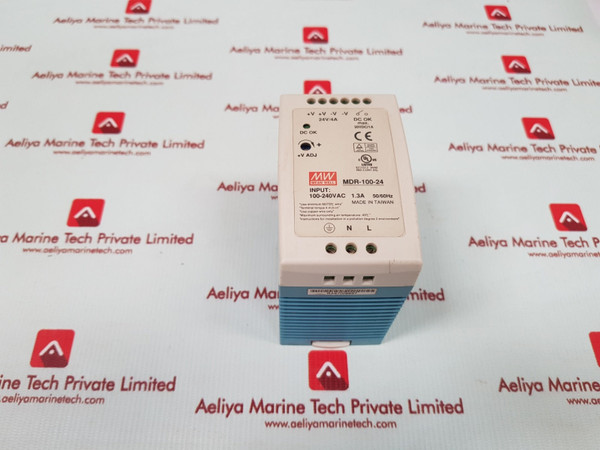 Mean well mdr-100-24 din rail power supply