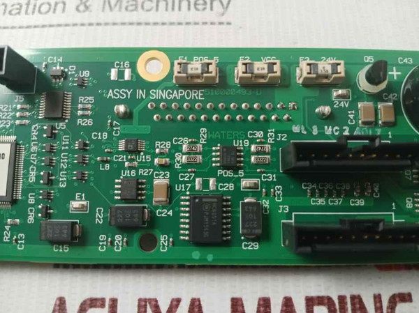 Waters 510000493-d Printed Circuit Board Rev.a 1m