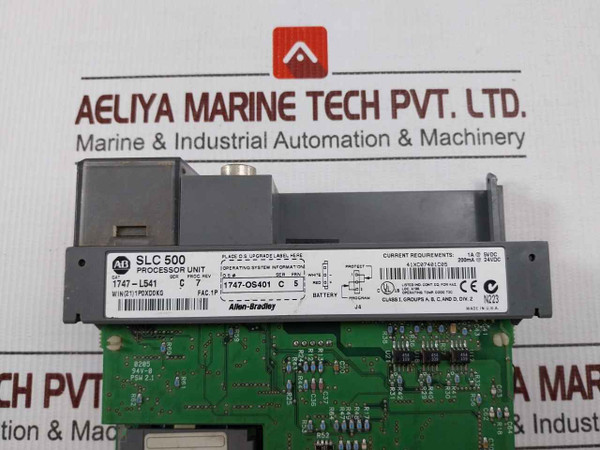 Allen-bradley 1747-l541 Slc 500 Slc 5/04 Cpu Processor Unit 1a 5vdc 94v-0