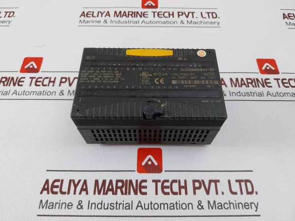 Ge Fanuc Ic200mdd841-ef High-speed Counter Module 24vdc 0.5a Per Point