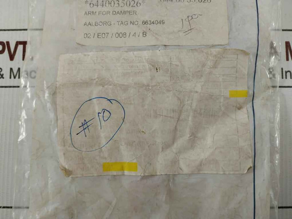 Alfa Laval Ag6634049 Arm For Damper