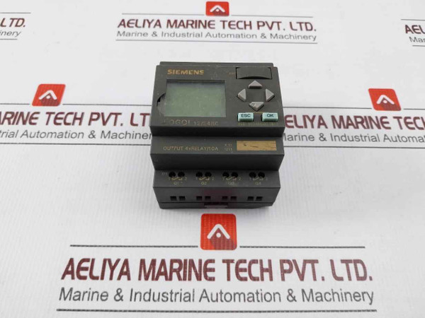 Siemens 6ed1 052-1md00-0ba6 Logo! Logic Module 12/24rc Dc 12/24v