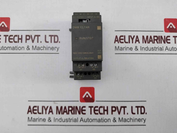 Siemens 6ed1 055-1mb00-0ba1 Dm8 12/24r Expansion Module 12/24v 5a