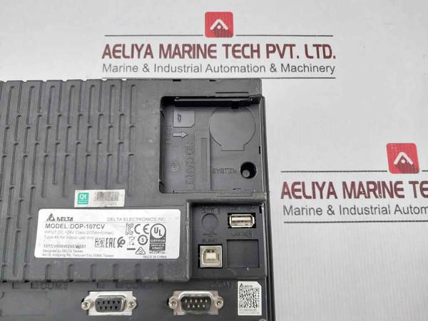 Delta Dop-107cv Human Machine Interface  Panel 24 Vdc 354 Ma (not Working)