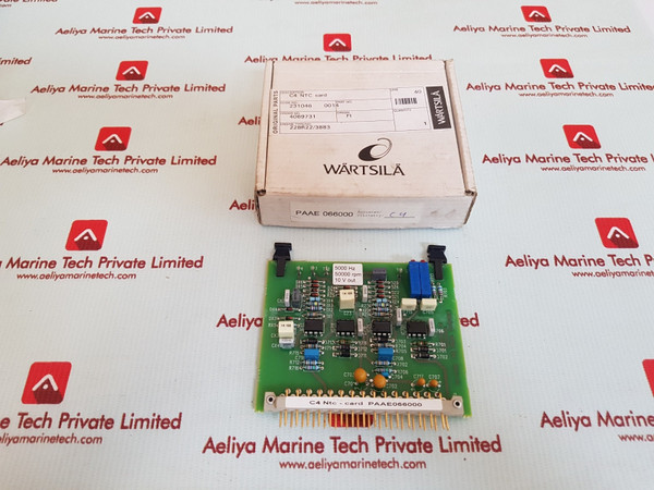 Wartsila C4 Ntc Card 228R22/3883 Paae066000