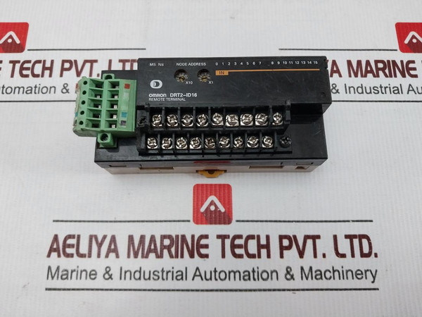 Omron Drt2-id16 Digital Remote Terminal Input Unit 24V Dc 6 MaPoint