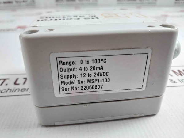 Hs Mspt-100 Solar Module Temperature Sensor 3-meter 0 To 100°C