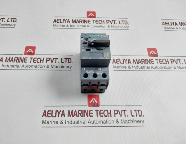 Siemens 3Rv2011-1Da10 Sirius Motor Protection Circuit Breaker 600V 5060 Hz