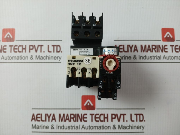 Hyundai Hor 1K 4.2 Thermal Overload Relay Ac11 380V