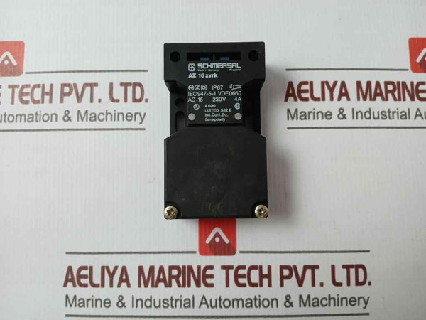 Schmersal Az 16 Zvrk Safety Switch 230V 4A