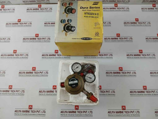 Esab 433-0196-515 Nitrogen Multi Stage Regulator 230Bar 0-230Psi