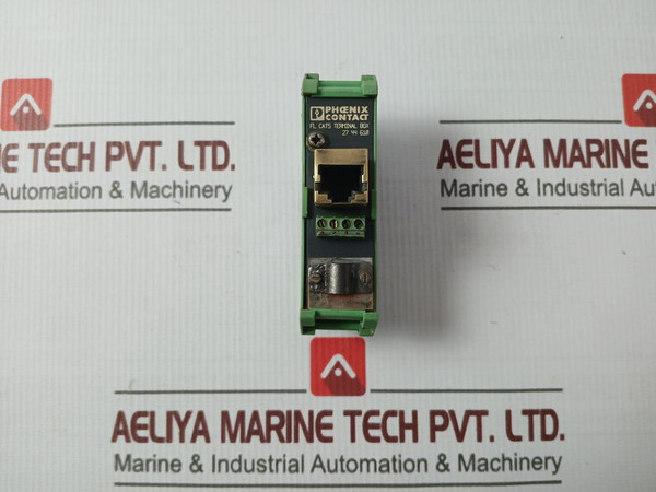 Phoenix Contact 27 44 610 Fl Cat5 Terminal Box-patch Panel