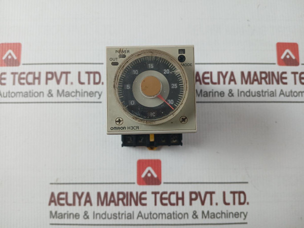 Omron H3Cr-a Timer Relay 0–30 Sec 24–48V AcDc