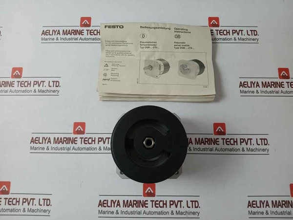 Festo Dsm-32-270-p-fw Pneumatic Swivel Module 10 Bar/145 Psi