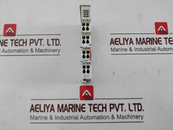 Wago 750-430/200-000 Input Module 24V Dc Awg 28-14