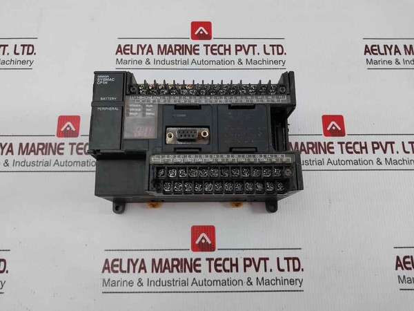 Omron Cp1H-x40Dr-a Sysmac Programmable Controller 100-240V (Not Working)