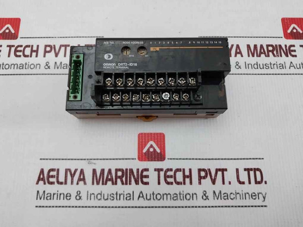 Omron Drt2-id16 Devicenet Digital Input Unit 24V Dc