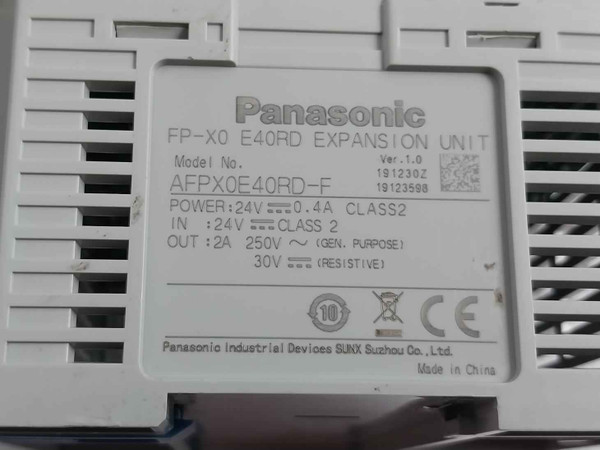 Panasonic Afpx0E40Rd-f Expansion Module 24V-0.4A