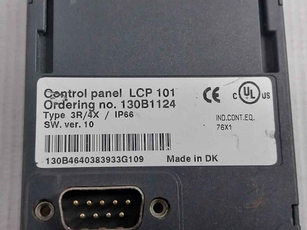 Danfoss 130b1124 Control Panel Lcp 101 Sw.ver.10