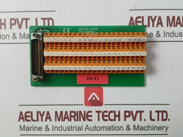 Weidmuller 271360458 Interface Board 1X40