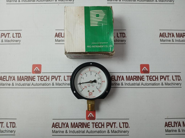 Pro-instrument 3C-bx38Pt Pressure & Temperature Gauge -30 Inhg To +100 Psi