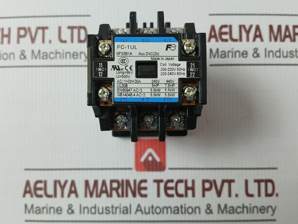 Fuji Electric Fc-1Ul Series Magnetic Contactor 6Kv 500V