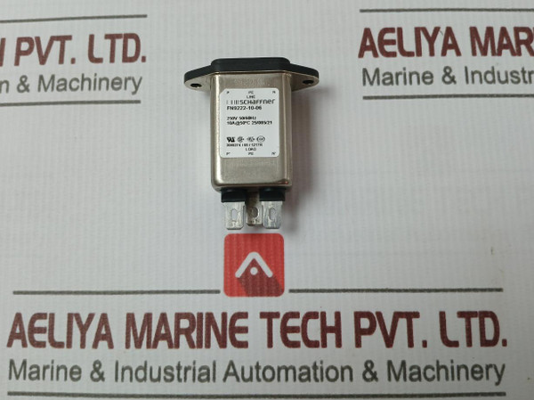 Schaffner Fn9222-10-06 Emi Power Line Filter 10A 250Vac 5060Hz