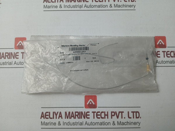 Waters 430001243 Assembly Tube Mixer To Vent Valve Ct960M