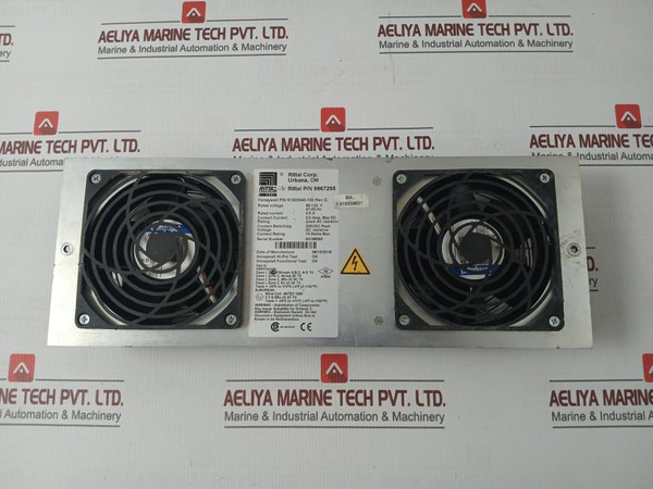 Rittal 9967295 Fan Assembly 51303940-150 Rev G 85-132 V 47-63 Hz 0.5 A