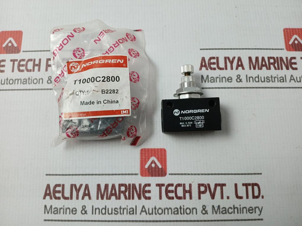 Norgren T1000C2800 Block Form Flow Regulator 10Bar 80°C B2282