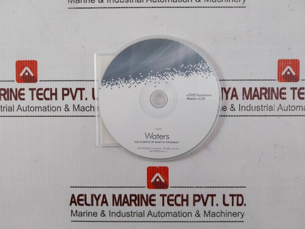 Waters 667005802 E2695 Separations Module Cd-rom Rev-a