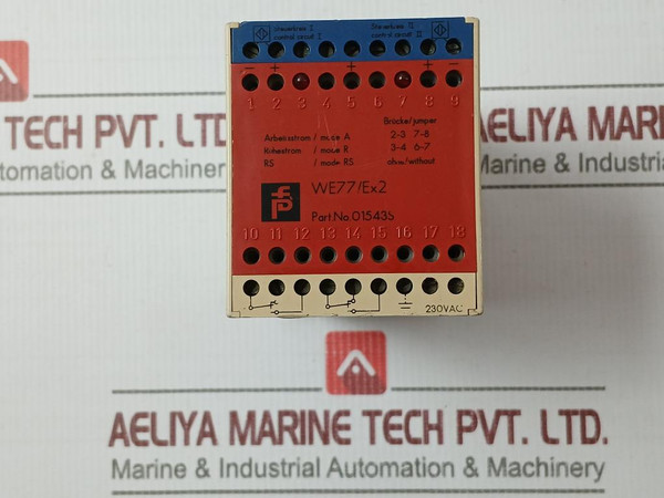 Pepperl+Fuchs We77Ex2 Switch Amplifier 230Vac45-65Hz