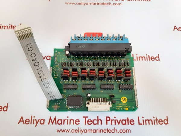Allen bradley 1746-0b16 output module