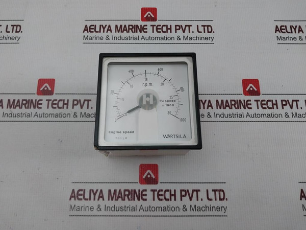 Wartsila Ea 96X96.2 S I W Dw Engine Speed Indicator 24V