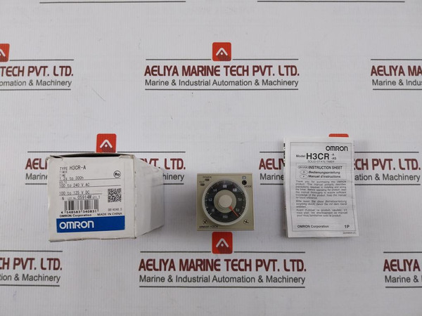 Lot Of 7X Omron H3Cr-a Solid-state Multi-functional Timer 100-240Vac 50/60Hz