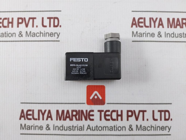 Festo Msfg-2442-5060 Solenoid Coil 5060Hz Ip0065 4.5W